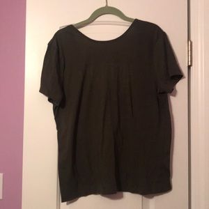 Victoria’s Secret Sport v neck back t shirt large